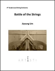 Battle of the Strings Orchestra sheet music cover Thumbnail